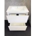 700mm Free Standing Vanity with 700mm Mirror Cabinet Combo Deal